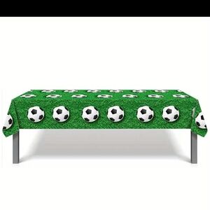 Soccer Field Themed Table Cover